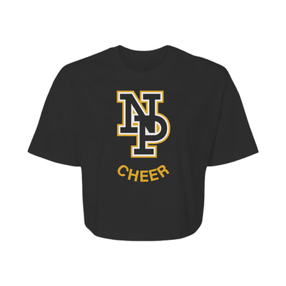 Women's Jersey Crop Tee - NPHS Cheer Main 6482