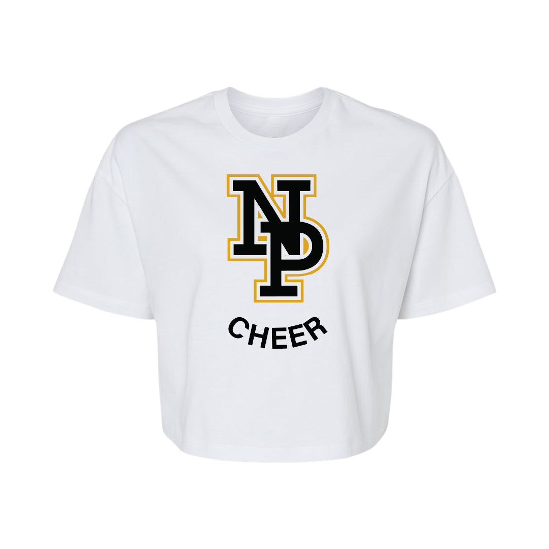 Women's Jersey Crop Tee - NPHS Cheer Main 6482