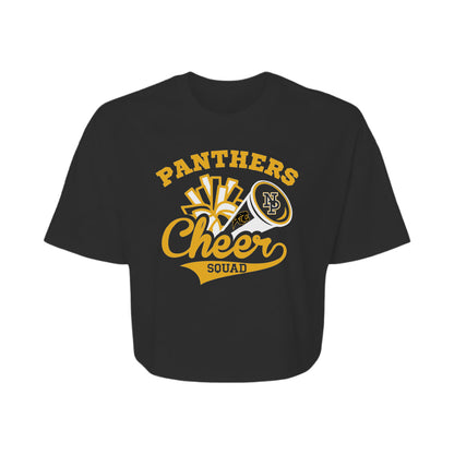 Women's Jersey Crop Tee - NPHS Pom Megaphone 6482