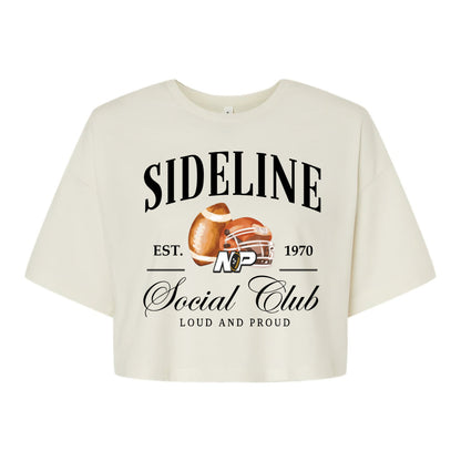 NP Sideline Social Club Women's Crop Tee 6482