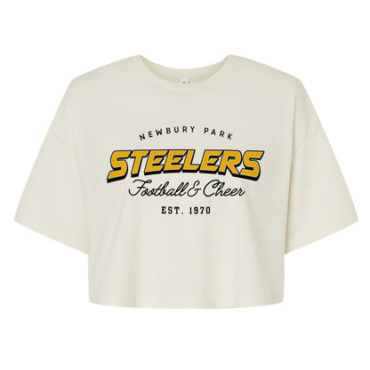 NP Football and Cheer Women's Crop Tee 6482