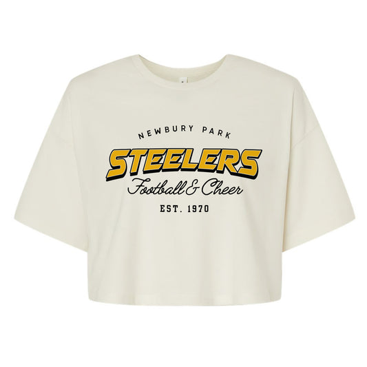 NP Football and Cheer Women's Crop Tee 6482