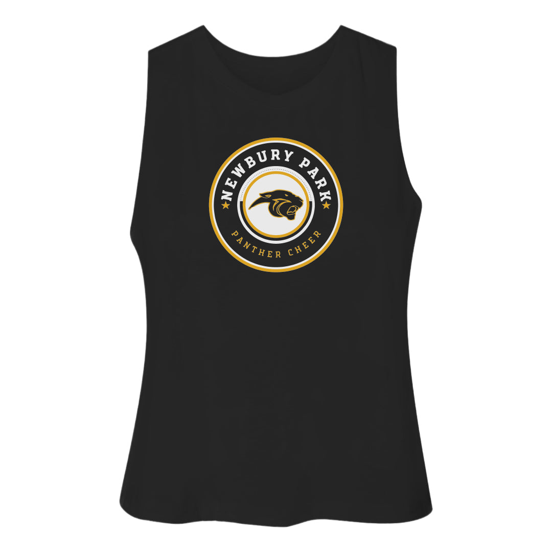 Women's Racerback Crop Tank - NPHS Cheer Circle 6682