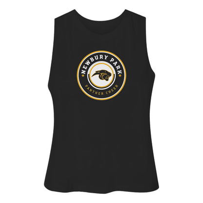 Women's Racerback Crop Tank - NPHS Cheer Circle 6682