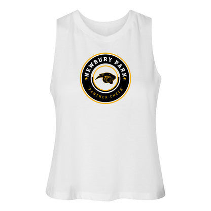 Women's Racerback Crop Tank - NPHS Cheer Circle 6682