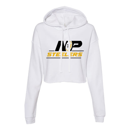NP Vintage Logo Women's Crop Fleece Hoodie 7502
