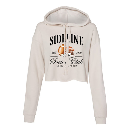 NP Sideline Social Club Women's Crop Fleece Hoodie 7502