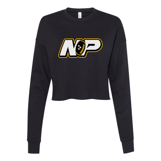 NP Main Women's Crop Fleece Crewneck Sweatshirt 7503
