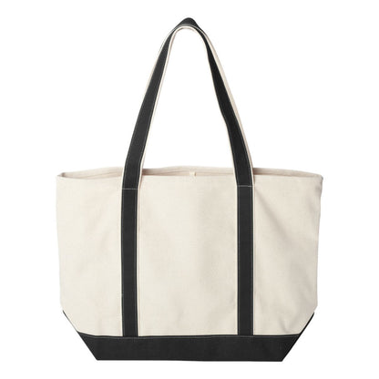 NP Steelers Arch XL Cotton Canvas Resort Tote 8872