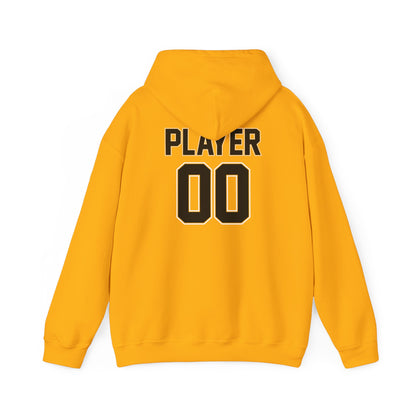 Gold Rush Hoodie Fleece Pullover  - Bears Script