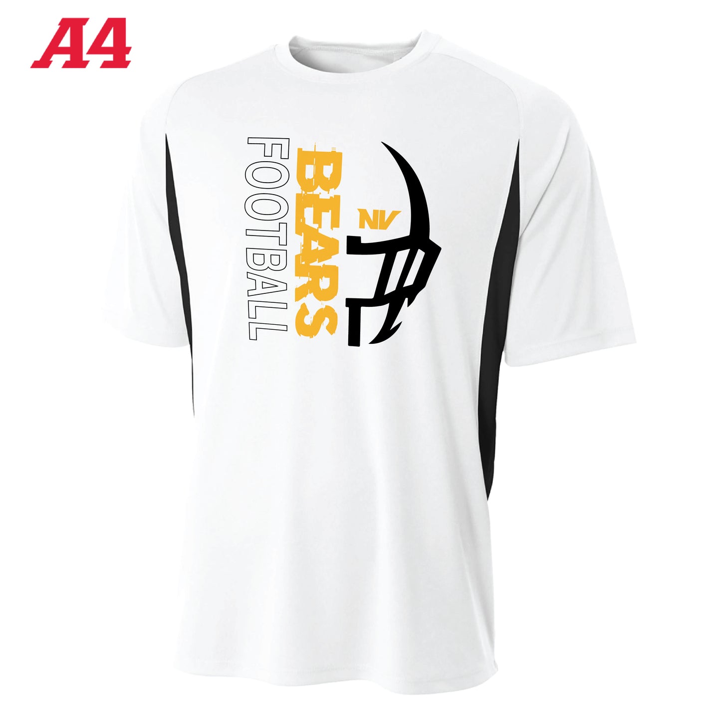 A4 Men's Cooling Performance T-Shirt - Facemask