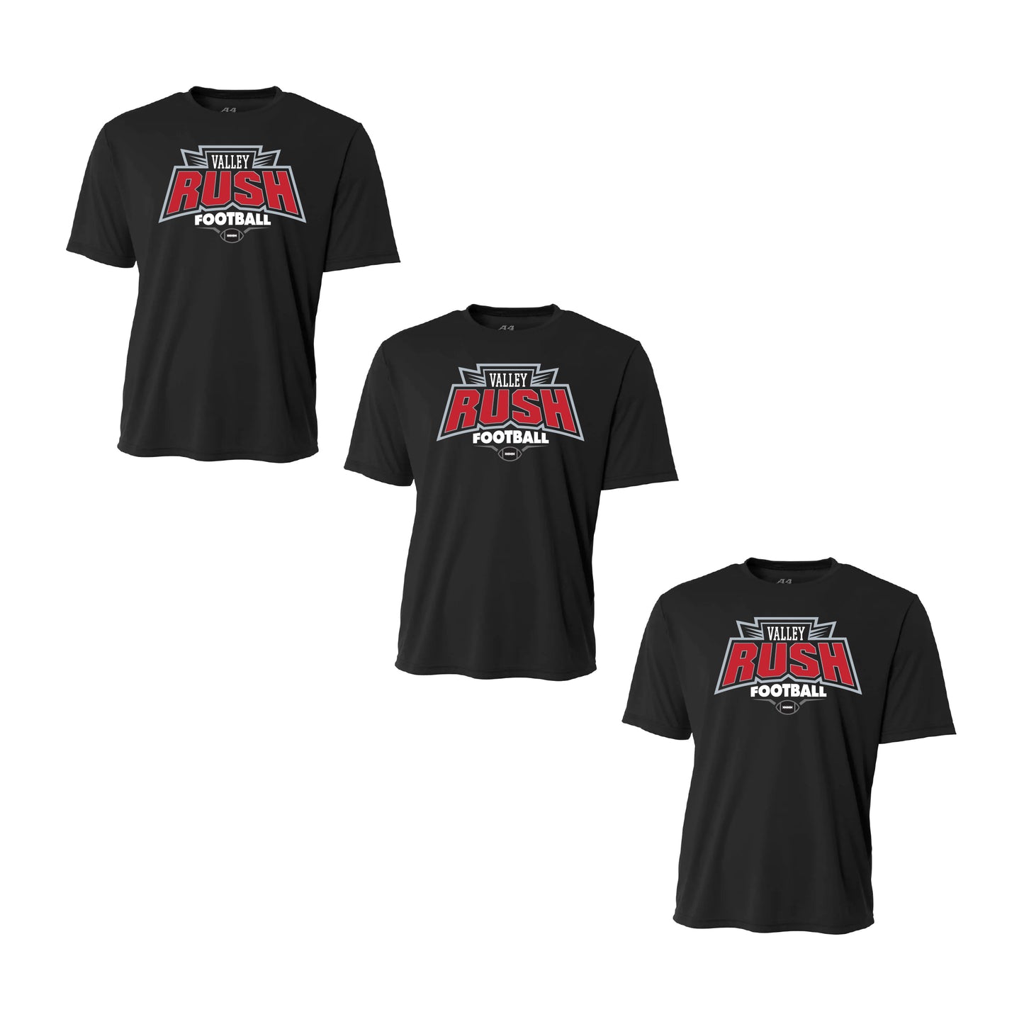 3-Pack Rush Cooling Performance Practice Tee N3142