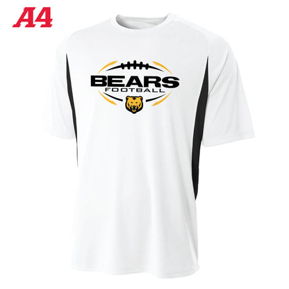 A4 Men's Cooling Performance T-Shirt - Bears Football Sleek