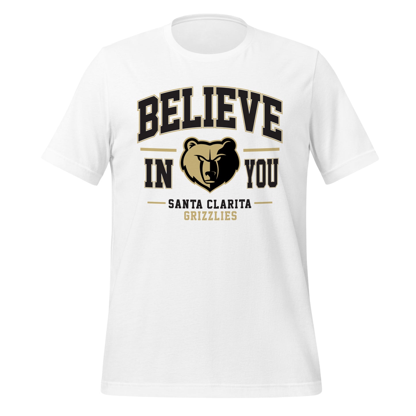 Grizzlies Believe In You Cotton Jersey Tee 3001