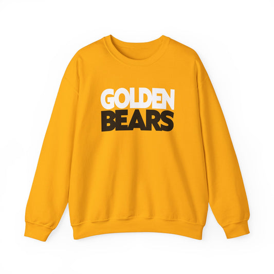 Gold Rush Crewneck Fleece Sweatshirt - Golden Bears Bold