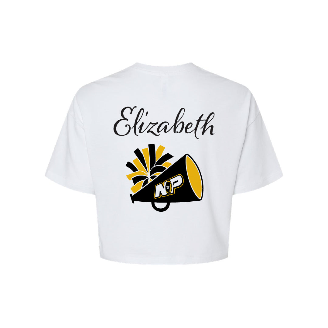 NP Vintage Logo Women's Crop Tee 6482