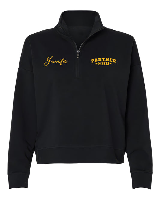 Women's Quarter-Zip Panthers Cheer - EXP15WPQ