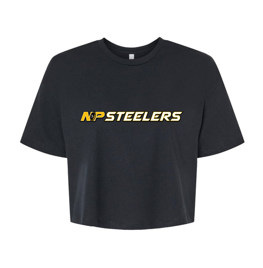 NP Steelers Line Women's Crop Tee 6482