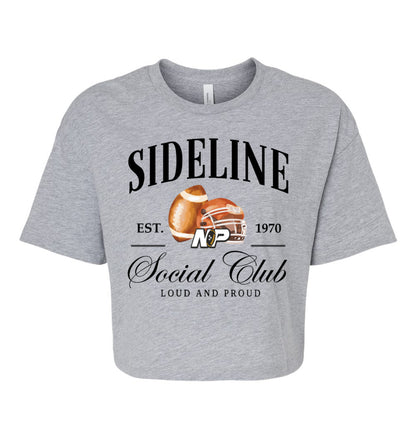 NP Sideline Social Club Women's Crop Tee 6482