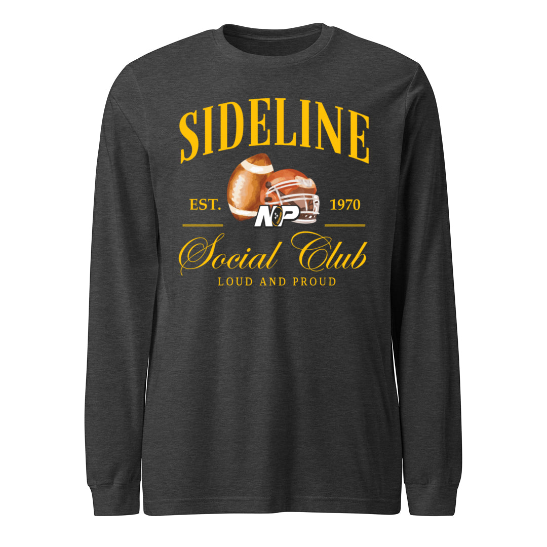 NP Sideline Social Club Unisex Long Sleeve Tee 3501