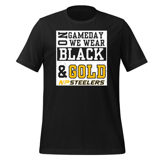 NP Game Day Black & Gold Tee 3001