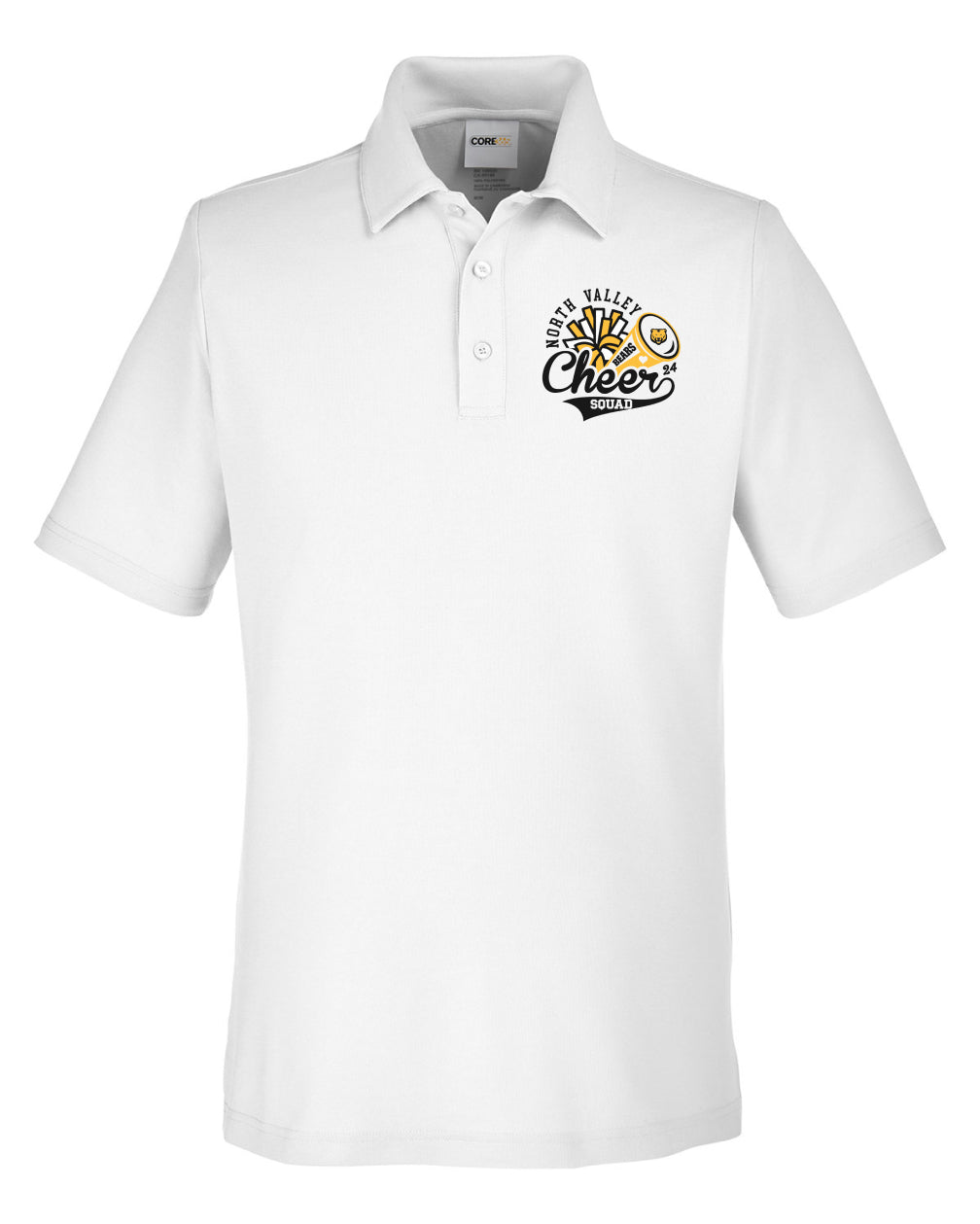 Core365 Men's Origin Performance Piqué Polo - Cheer Squad