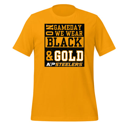 NP Game Day Black & Gold Tee 3001