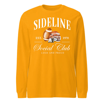 NP Sideline Social Club Unisex Long Sleeve Tee 3501