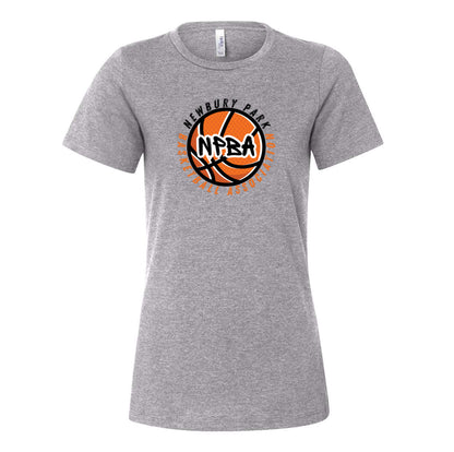 Women's Relaxed Jersey Tee 6400 - NPBA Logo