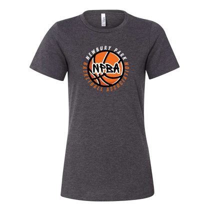 Women's Relaxed Jersey Tee 6400 - NPBA Logo