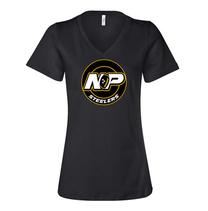 NP Circle Women's Relaxed V-Neck Tee 6405