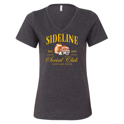NP Sideline Social Club Women's Relaxed V-Neck Tee 6405