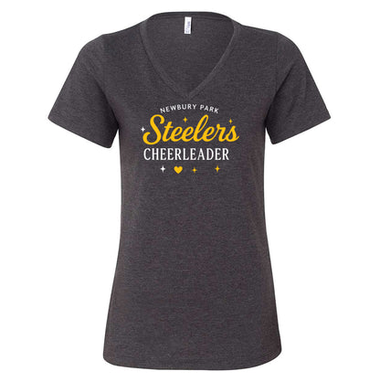 NP Cheerleader Women's Relaxed V-Neck Tee 6405