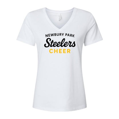 NP Cheer Women's Relaxed V-Neck Tee 6405
