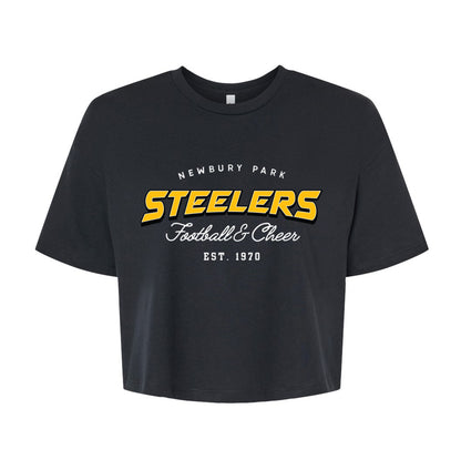 NP Football and Cheer Women's Crop Tee 6482