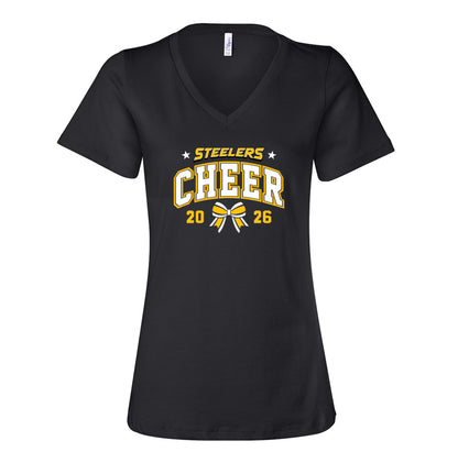NP Cheer '26 Women's Relaxed V-Neck Tee 6405