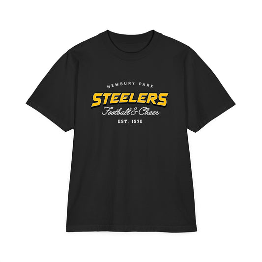 NP Steelers Football & Cheer Heavyweight Tee SHMHSS