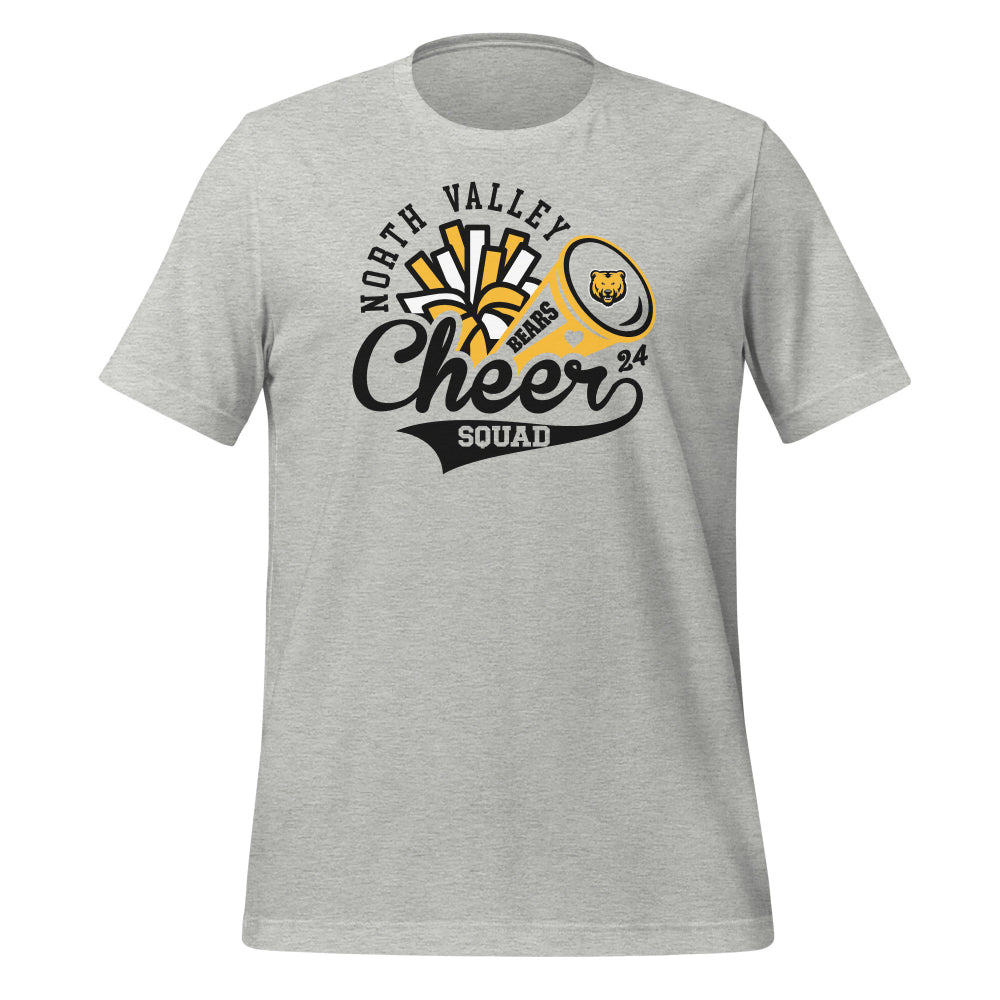 Bella+Canvas Unisex Cotton T-Shirt - Cheer Squad
