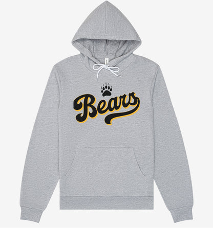 Bella+Canvas Sponge Fleece Hooded Sweatshirt - Script