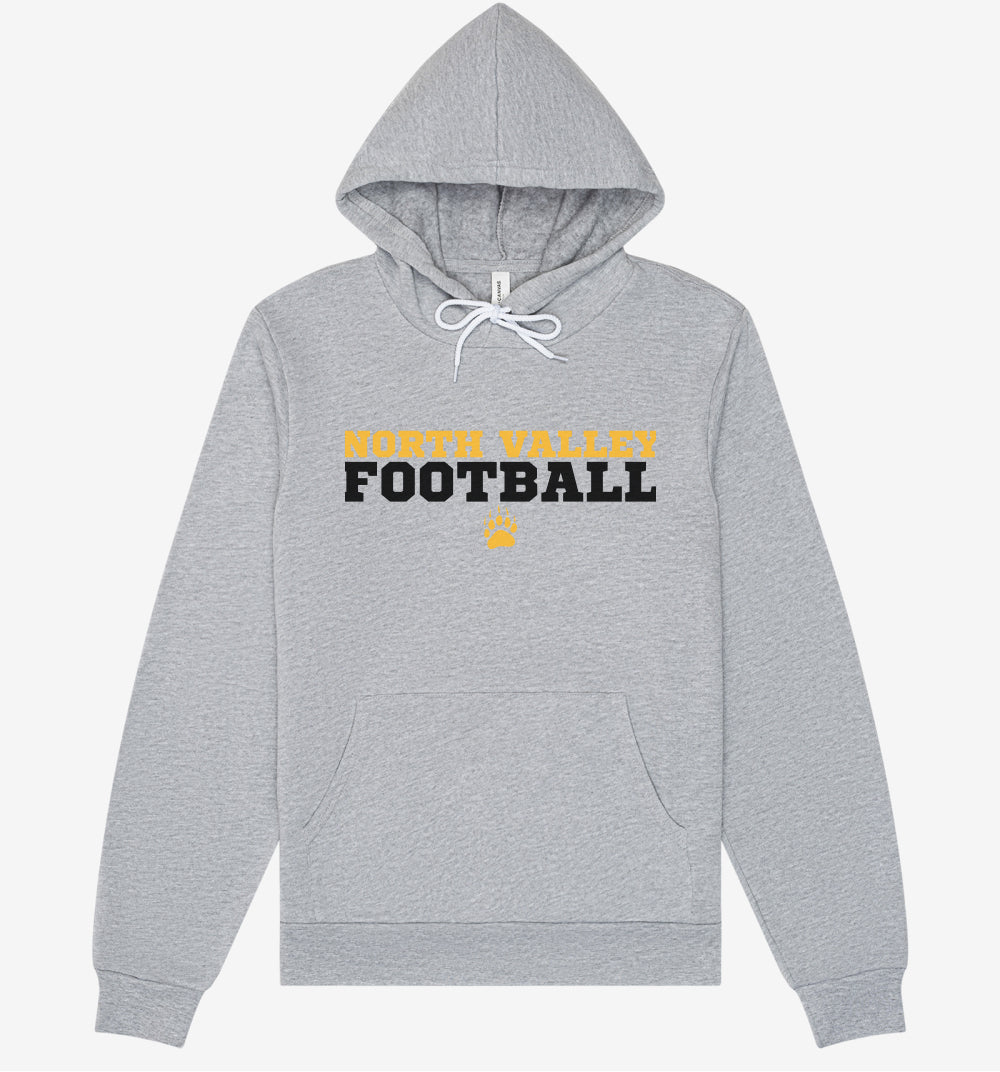 Bella+Canvas Sponge Fleece Hooded Sweatshirt - NVF