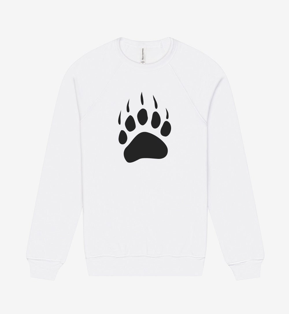 Bella+Canvas Sponge Fleece Crewneck Sweatshirt - Paw