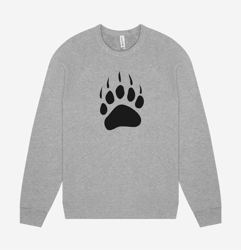 Bella+Canvas Sponge Fleece Crewneck Sweatshirt - Paw