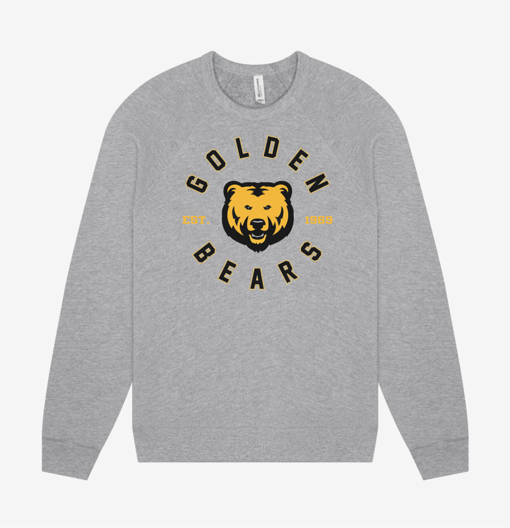 Bella+Canvas Sponge Fleece Crewneck Sweatshirt - Circle