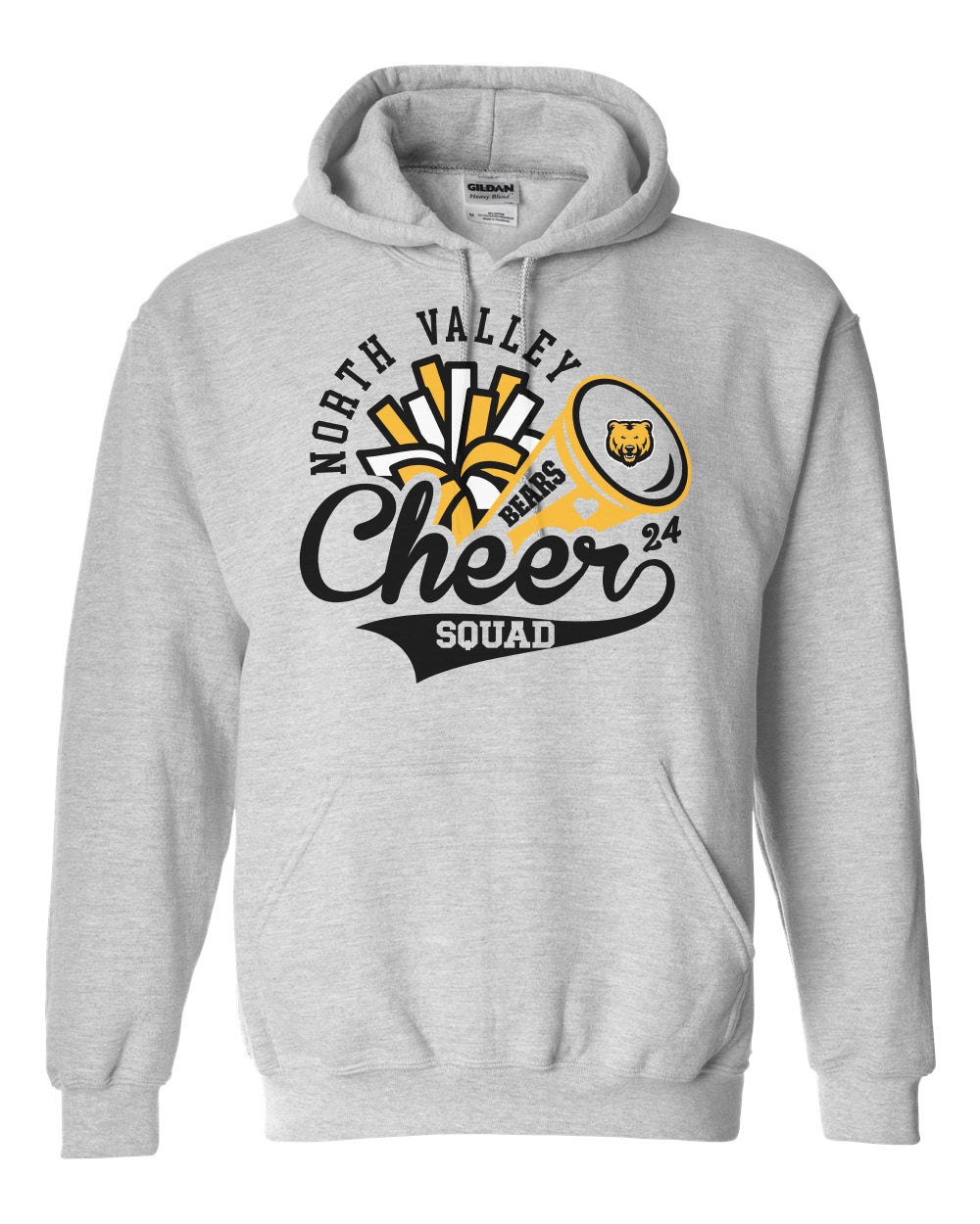 Gildan Heavy Blend Hooded Sweatshirt - Cheer Squad