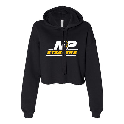 NP Vintage Logo Women's Crop Fleece Hoodie 7502
