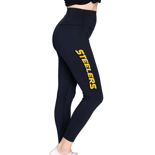 NP Steelers Arch Stacked High Waist Women's Impact Leggings 280L