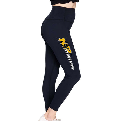 NP Steelers Stacked High Waist Women's Impact Leggings 280L