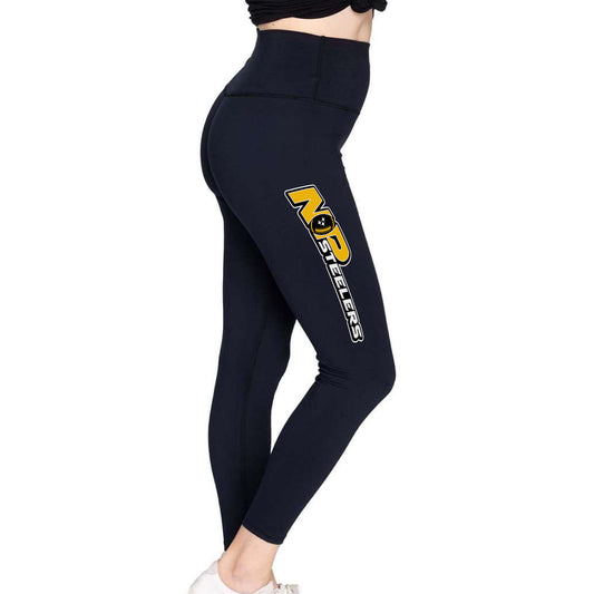 NP Steelers Stacked High Waist Women's Impact Leggings 280L
