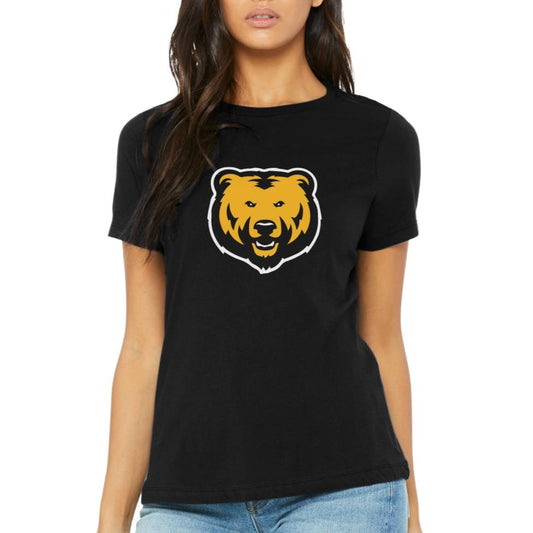 Ladies' T-Shirt Relaxed Jersey Cotton - Bear Head