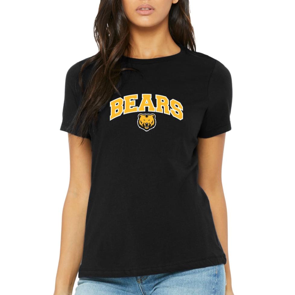 Ladies' T-Shirt Relaxed Jersey Cotton - Bears Arch